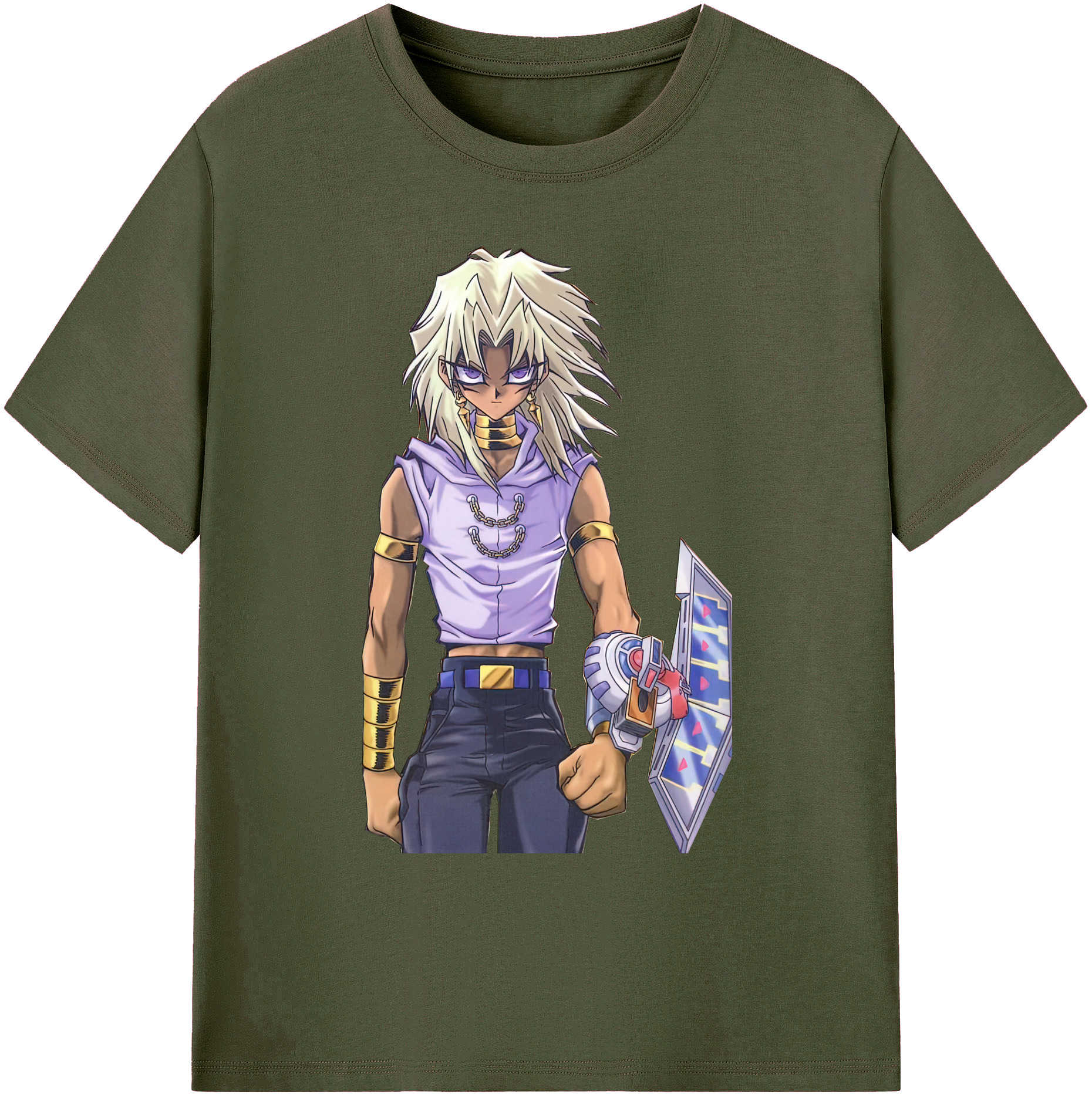 （画像用） 遊☆戯☆王 Yu-Gi-Oh! 綿100％ メンズ半袖Tシャツ｜肌触りやわらか＆通気性